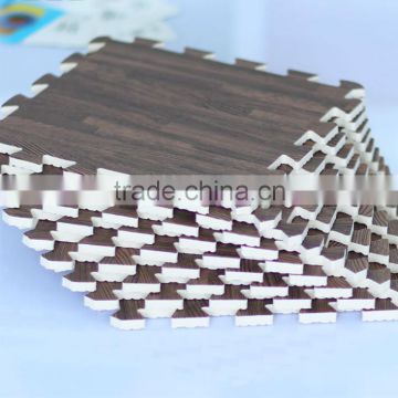 #12532-13 wood grain floor mat in EVA