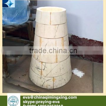 92% High Alumina cylone Lining plate for Ducts Chutes Conveyors Cyclones and Feeders