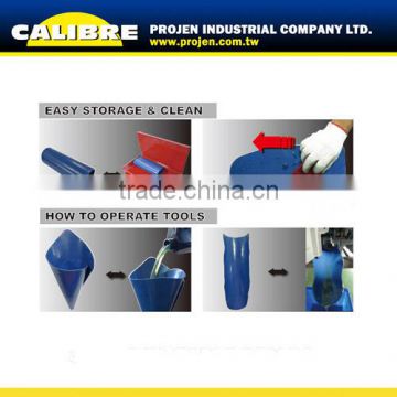 CALIBRE Flexible plastic oil funnel for engine, coolant, brake oil, car transmission oil