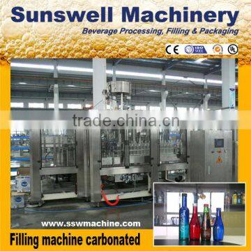 Full automatic DCGF soda drinks filling machine Cola prodiuction machine