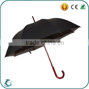 23 inch wholesale custom top quality straight umbrella