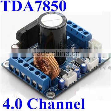 Upgraded Vesion! TDA7850 dc 12V Audio Power Amplifier Circuit PCB Board 4.0 Channel Car Amplifir Module with BA3121