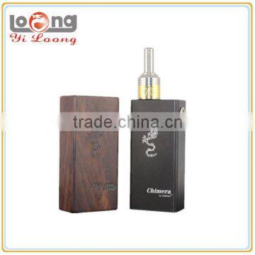 2015 chimera wood box mod dual 18650 from yiloong pk pole dancer mod