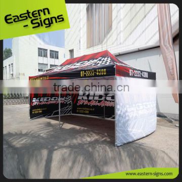 China Factory Sale 3X6 Retractable Foldable 10X20Ft Dye Sublimation Printed Marquee Tent