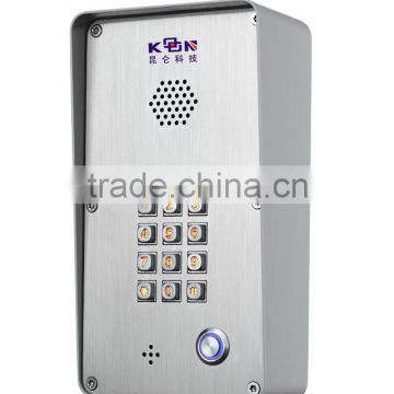 Access control Doorphone weatherproof Telephones stainless Vandal resistantentrance guard KNZD-43