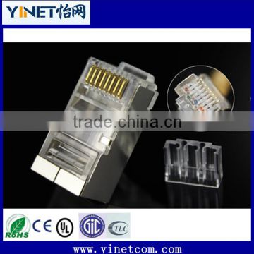 High performance CAT6 Shielded RJ45 Modular Plugs male connector