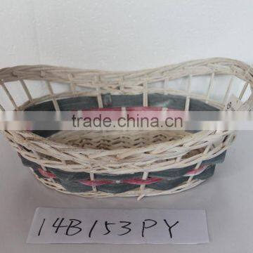 Different Wicker Tray With Handle