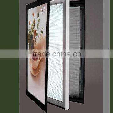 Factory low price 3.3cm sided magnetic box for advertising lightbox