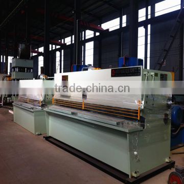 6mm Steel Plate shear With NC System hydraulic metal cutter