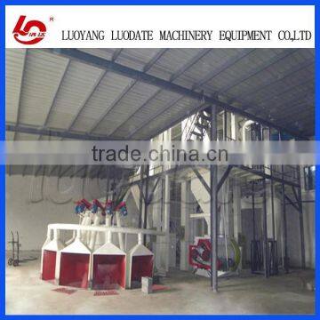 Compact structure animal feed production line animal feed pellet production line