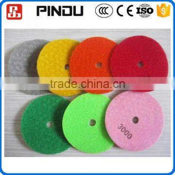 3step granite concrete marble diamond wet floor hand polishing pads lowes