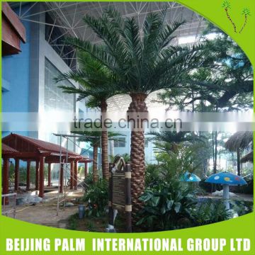 Professional Design Decorative Fiberglass Artificial Date Palm Tree