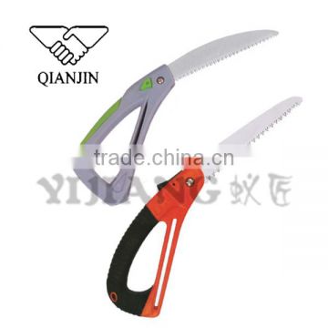QJ-JH13 65Mn alloy steel foldable saw, high quality hand saw