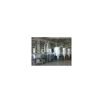 Turn Key Project Fresh Milk Processing Machine / Dairy Production Equipment with Pasteurization