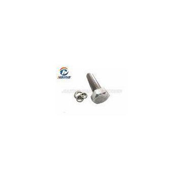 Stock Stainless Steel  A2-70 Hex Cap Bolts with Nuts and Washers
