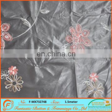 synthetic leather machine-embroidered knots flower all kinds of drawing