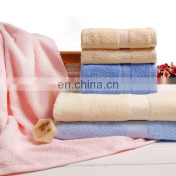 Hand or face/bath micro fibre cotton terry embroidered towels