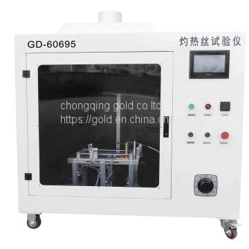 IEC 60695 Fire Testing Instrument Glow Wire Tester flame performance tester