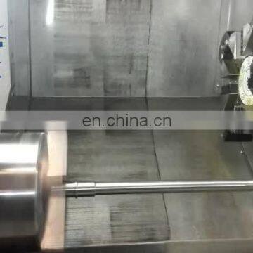 Manual lubrication CNC lathe with milling head CK63L