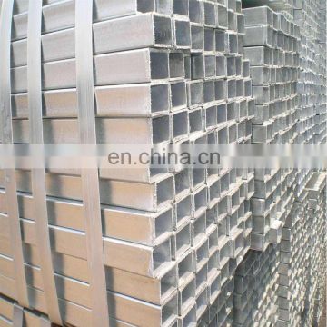 PMC Manufacturer S235JR Pre / hot dipped Galvanized Welded Rectangular / Square Steel Pipe