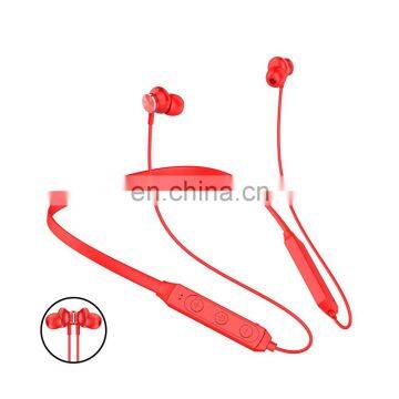 New top Bluetooth neckband sports magnetic headphones