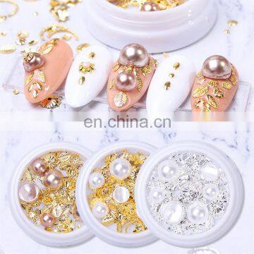 ASIANAIL Nail Art 3d Metal Rhinestone For Rivets Diy Nail Decoration Tools Nail Decals