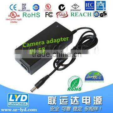 shenzhen LYD 7.4V 2A camera power adapter for ACK-E8 digital camera power supply with UL approved ac adapter