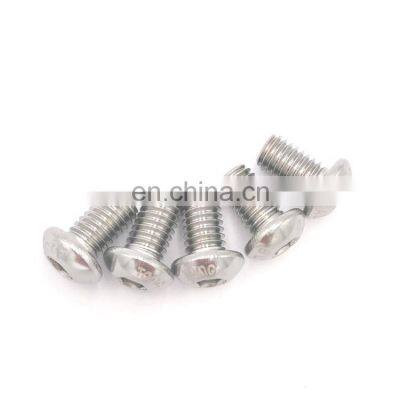 Stainless Steel 304 mushroom Hex Socket Round Head Screw button head bolt ISO7380