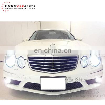 E63 body kits fit for E-class W211 E63 style 2006-2009 year PP material for W211 body kits