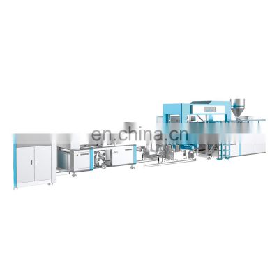 Diagonal Double-layer PP sheet extruder/ price of plastic extrusion machine