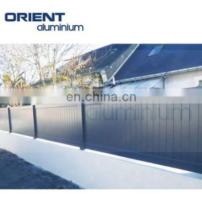 High quality decorative outdoor led light fence,customized garden outdoor aluminium led light fence
