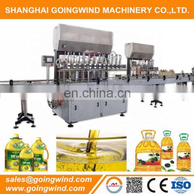 Automatic edible oil packaging machines auto cooking oil filling in bottle machine commercial packing line cheap price for sale