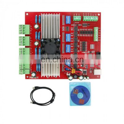 MACH3 USB 4 Axis Breakout Board 100KHz CNC Interface Driver Motion Controller Driver Board