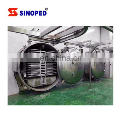 Large Capacity Industrial Vacuum Food Freeze Dryer Drying Machine for Fruits Vegetables