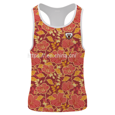 Sublimated Vest Customized 100% polyester Made.