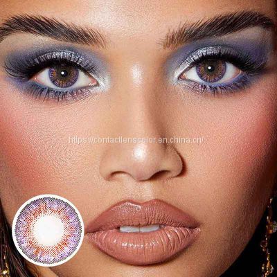 Magiceye Beauty $1 Color Contacts Cheap Colored Contact Eye Lenses Sweety Sterling Gray 3 Tone Color Contact Lens