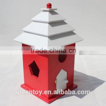 wood DIY carriers wooden birds house pet cages