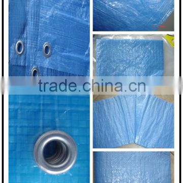 100% Raw Material Pe Tarpaulin Sheet Waterproof Canvas Fabric Qingdao Factory Best Quality