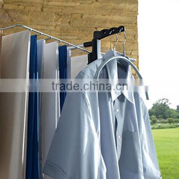 2015 New foldable & extendable stainless steel garment rack N09C