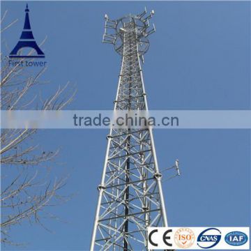 Manufacturer self supporting telecom tower steel