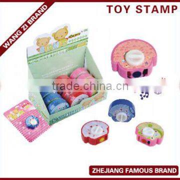 7in1assorted toy stamp, self ink stamp