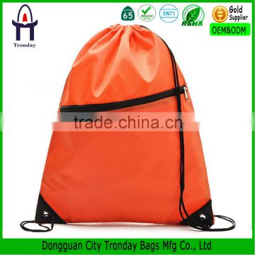 Customized material and printing drawstring backpack bag promotion bag                        
                                                Quality Choice