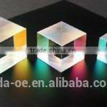 40/20 surface quality X-cube prism 20x20x17mm with AR coating