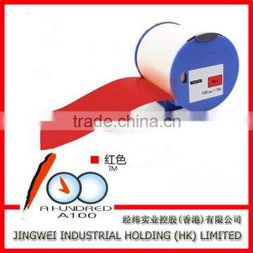 Compatible Label tape for Pro100 labelworks matt Red ribbon 50mm*15m PT-T5RNA