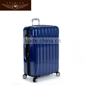 2015 new design trolley pc abs luggage