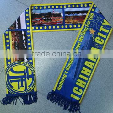 High quality printing custom sport scarves