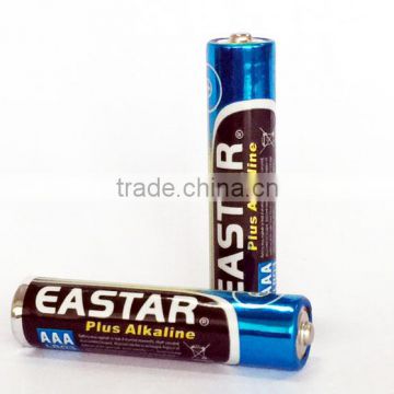 Free samples 1.5v am4 lr03 aaa alkaline battery for remote control helicopter