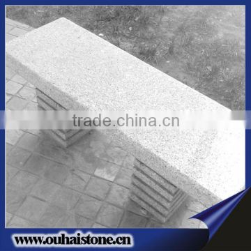 Traditional Style Granite Chair Cheap Park Stone Bench For Your Yard