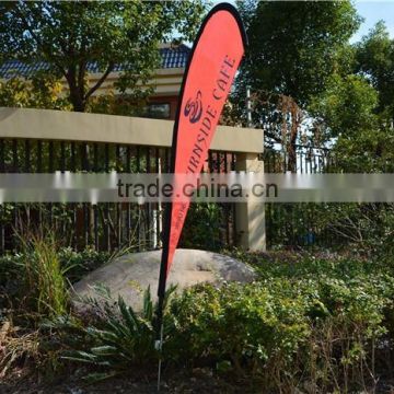 Outdoor portable advertising flying banner with print