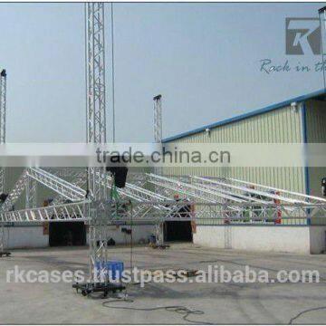 outdoor concert event hand lifting truss